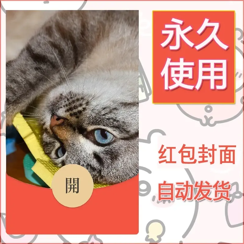 新款永久微信红包封面宠物系列diy素材232 - 会优科技优惠价¥0.42
