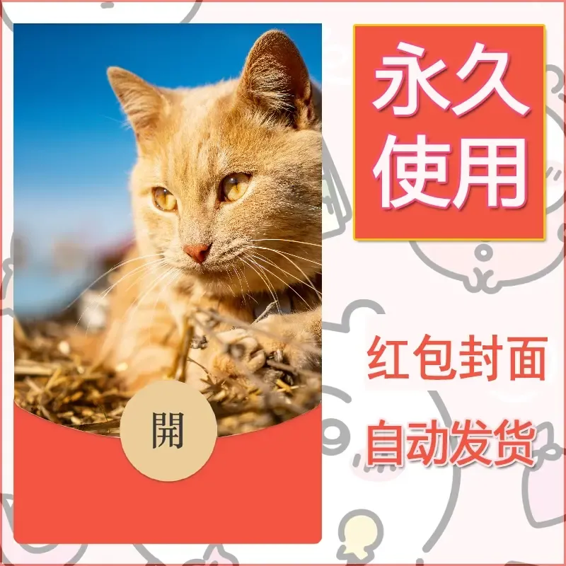 新款永久微信红包封面宠物系列diy素材439 - 会优科技优惠价¥0.42