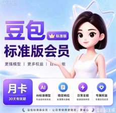 豆包标准版会员-月卡兑换-一号一次 - ¥0.79