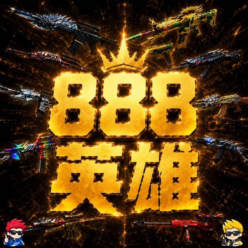 ❤【游戏好友赠送】888英雄武器任选一把（全区通用-30天到） - 会优科技优惠价¥236.80