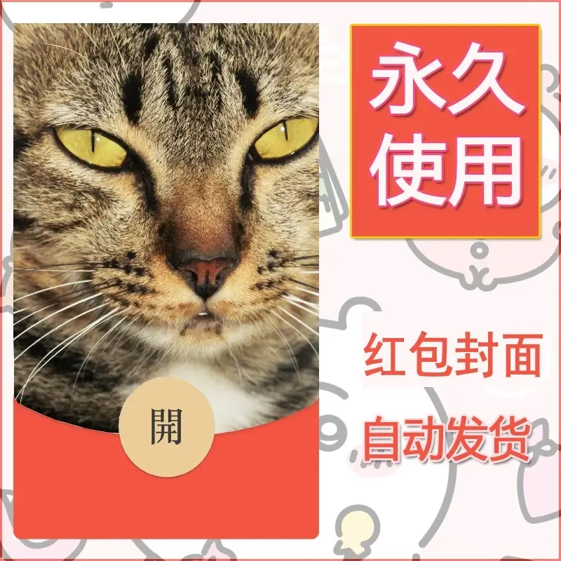 新款永久微信红包封面宠物系列diy素材59 - 会优科技优惠价¥0.42