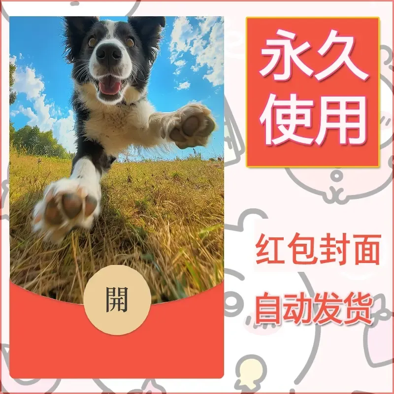 新款永久微信红包封面宠物系列diy素材316 - 会优科技优惠价¥0.42
