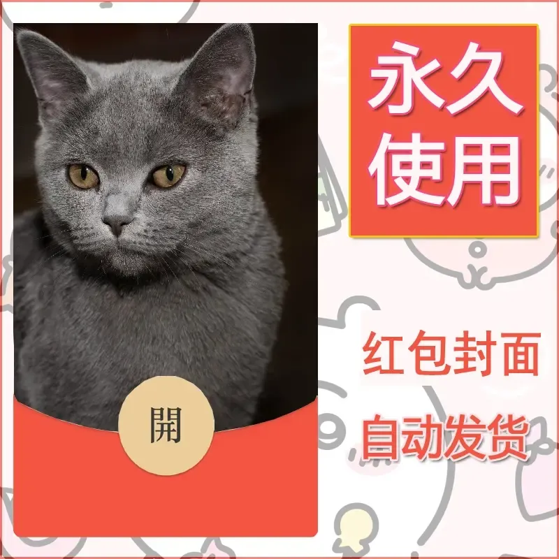 新款永久微信红包封面宠物系列diy素材364 - 会优科技优惠价¥0.42