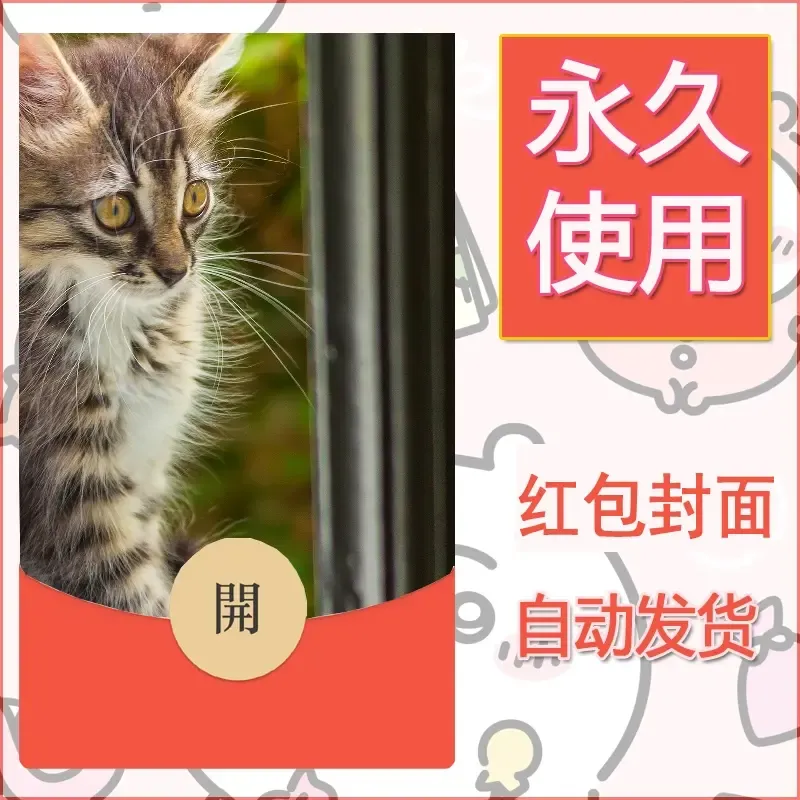 新款永久微信红包封面宠物系列diy素材252 - 会优科技优惠价¥0.42
