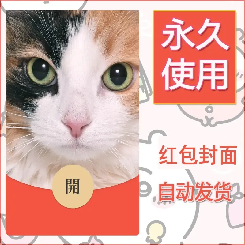 新款永久微信红包封面宠物系列diy素材492