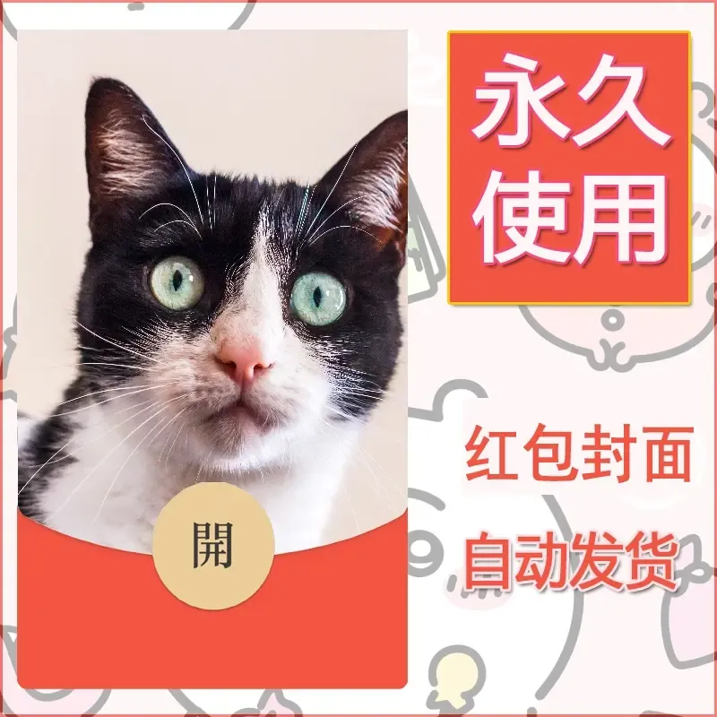新款永久微信红包封面宠物系列diy素材421 - 会优科技优惠价¥0.42