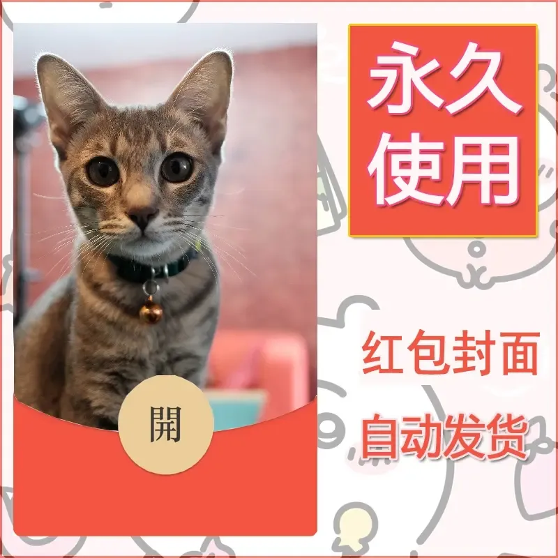 新款永久微信红包封面宠物系列diy素材550 - 会优科技优惠价¥0.42