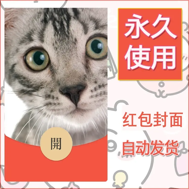 新款永久微信红包封面宠物系列diy素材444 - 会优科技优惠价¥0.42