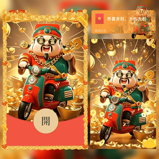 微信红包封面 |『你要发财啦/财神/暴富』 - ¥1.84