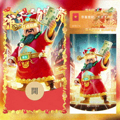 微信红包封面 |『来 拿去花财神/xq』 - 会优科技优惠价¥2.02