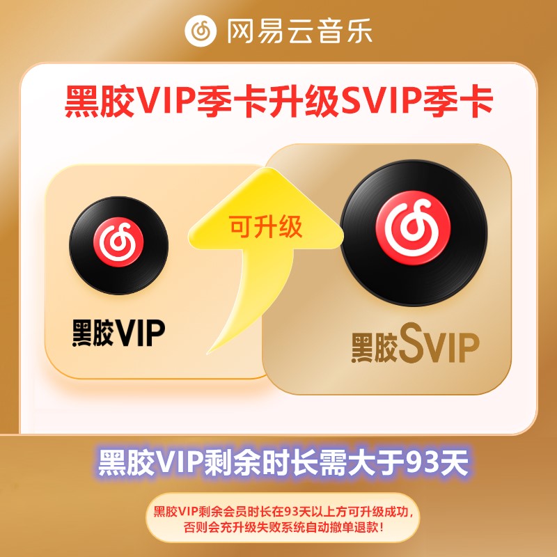 【自动充值】网易云音乐VIP升级SVIP『3个月』