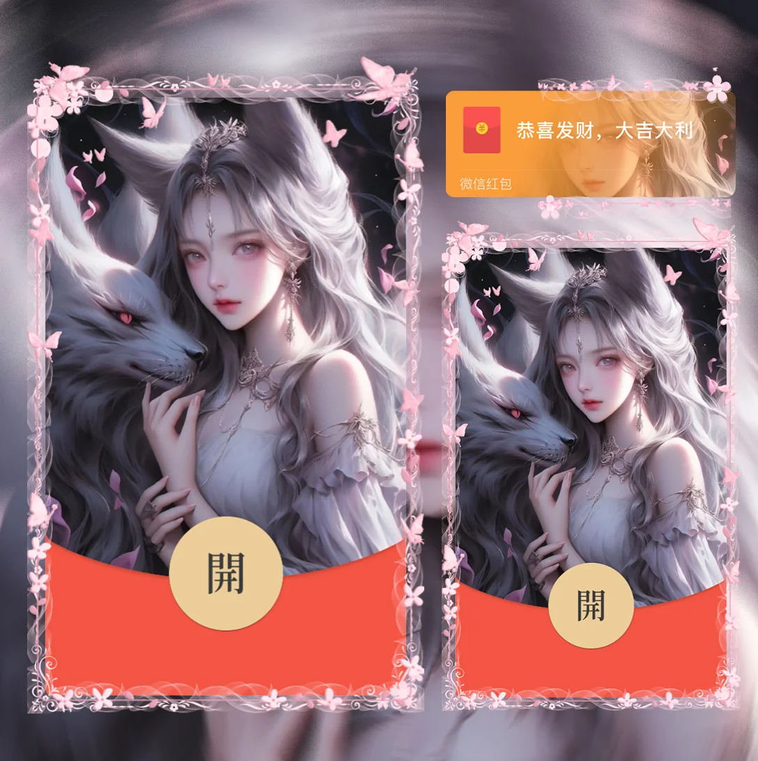 微信红包封面 |『美艳九尾狐』