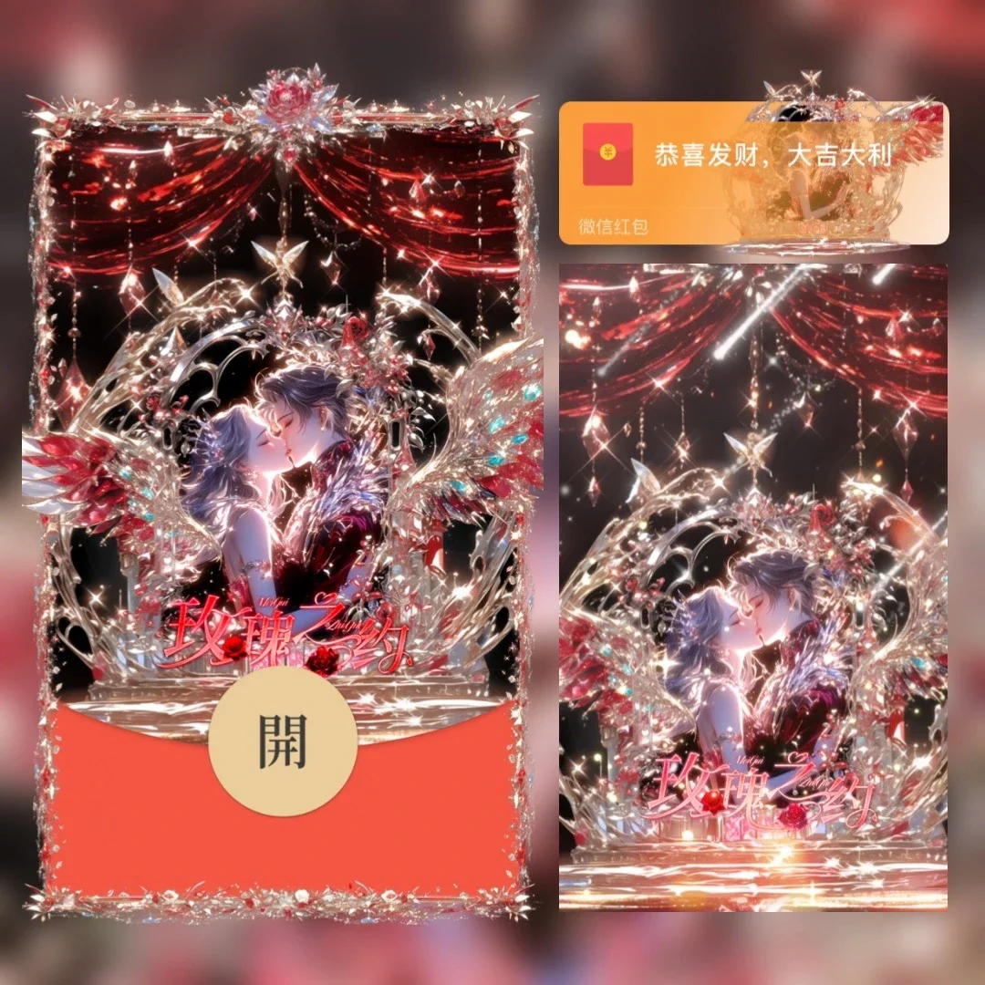 【卡密兑换】微信红包封面『玫瑰之约』