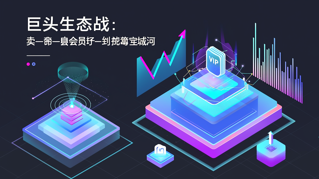 第一层:巨头生态战——从‘卖会员’到‘筑护城河’