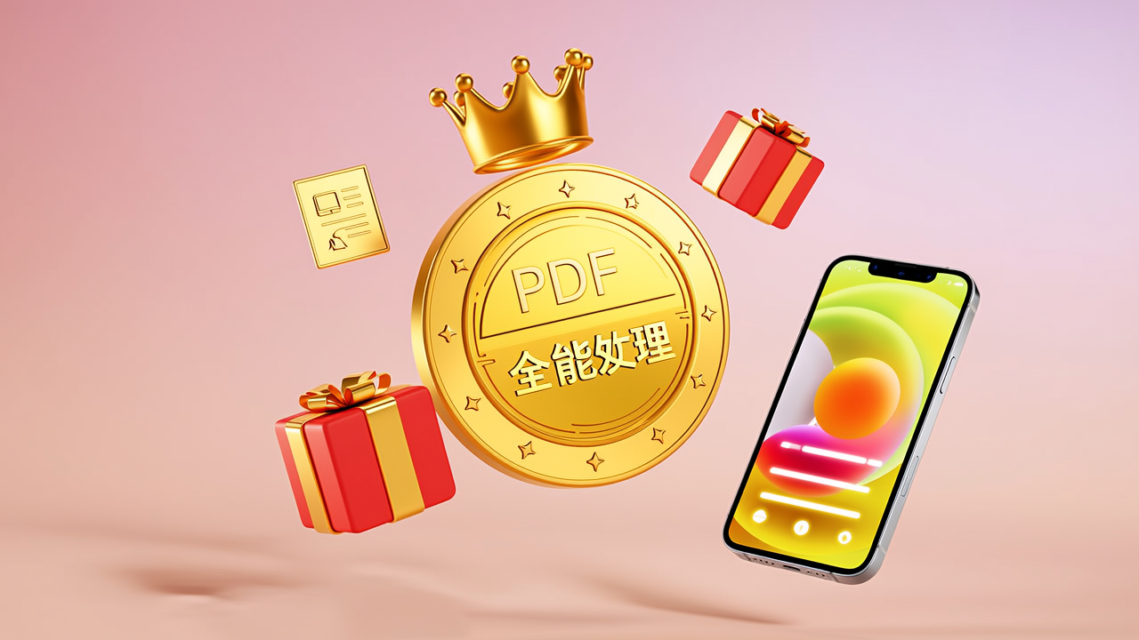 ✅ 核心权益二：PDF全能处理免费用